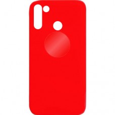 Capa para Motorola Moto G8 - Emborrachada Premium com PopSocket Vermelha